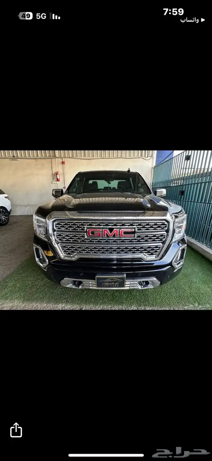 جمس حوض سيرا دينالي غمارتين اسود 2021 4