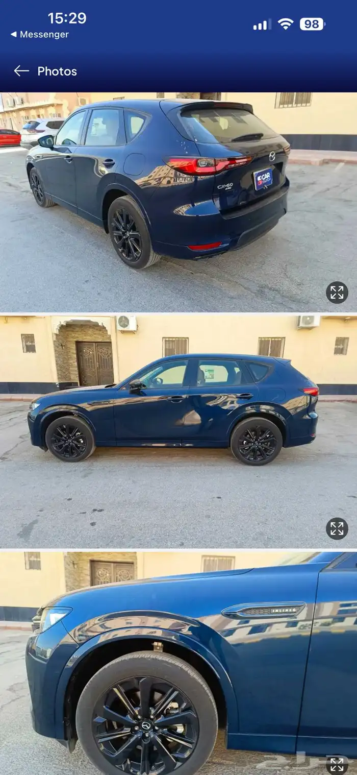 مازدا موديل cx60 موديل 24 بحالة الوكالة 0