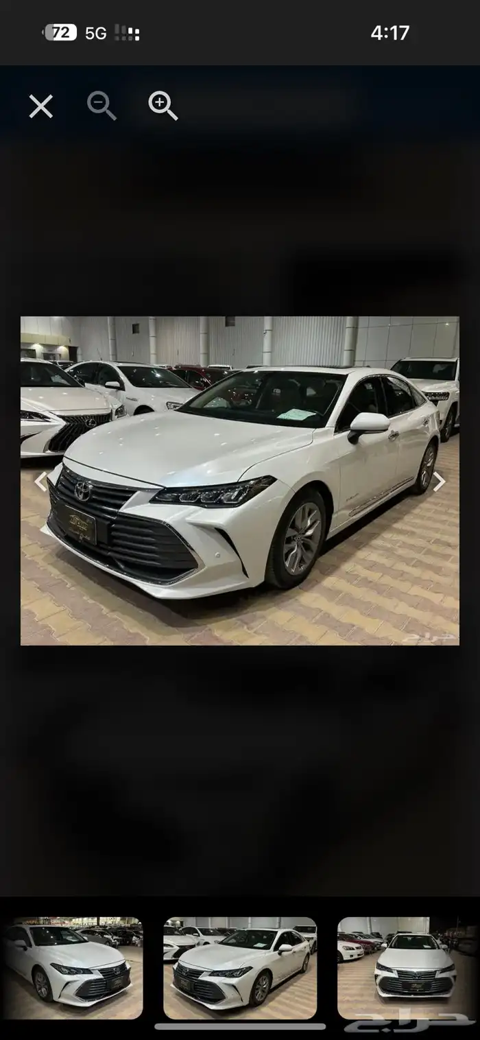 تويوتا افالون موديل 2022 تورينق نظيفه جدا 0