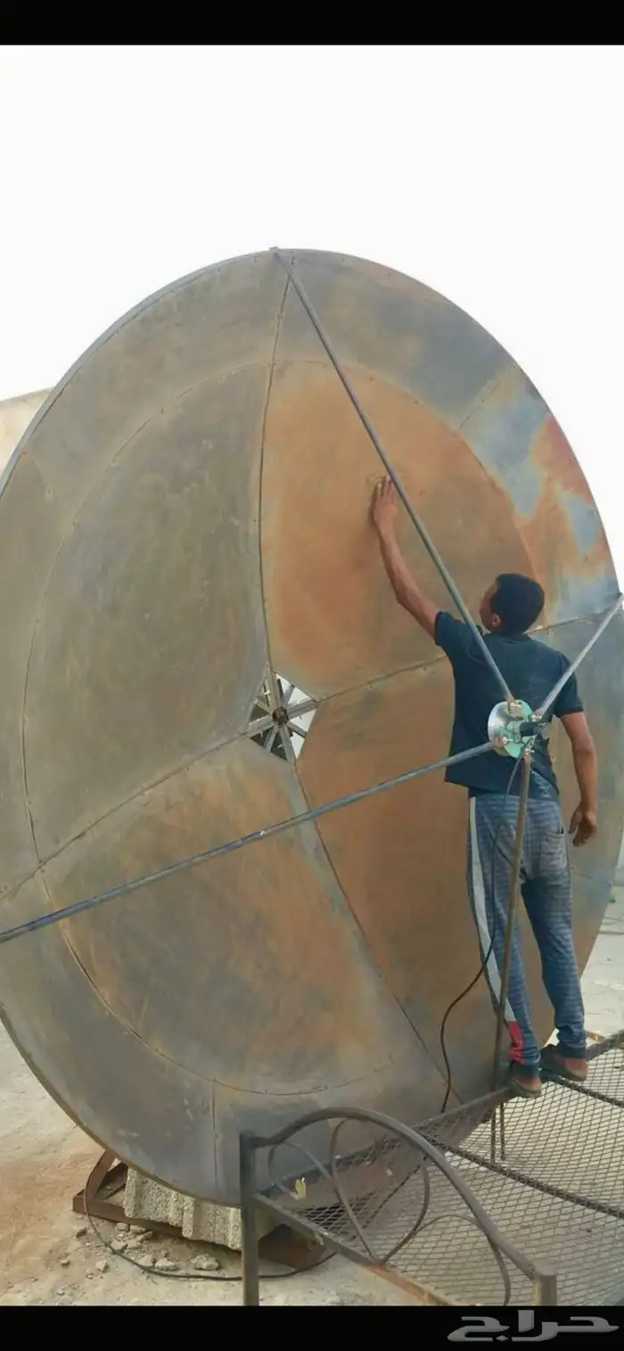 طبق استقبال ستلايت مصنع هنتر الخالدية مقاس 290CM 1