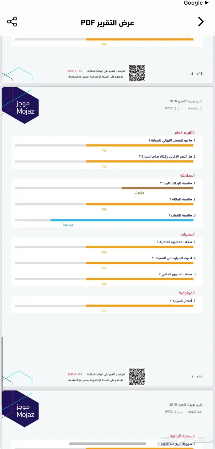 كامري 2010 فل كامل GLX 16