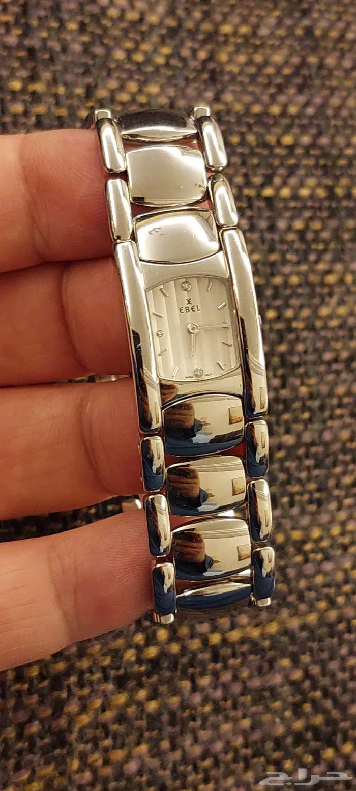 ساعة الماس اصلي نوع ايبل EBEL نسائية سويسرية أصلية 0