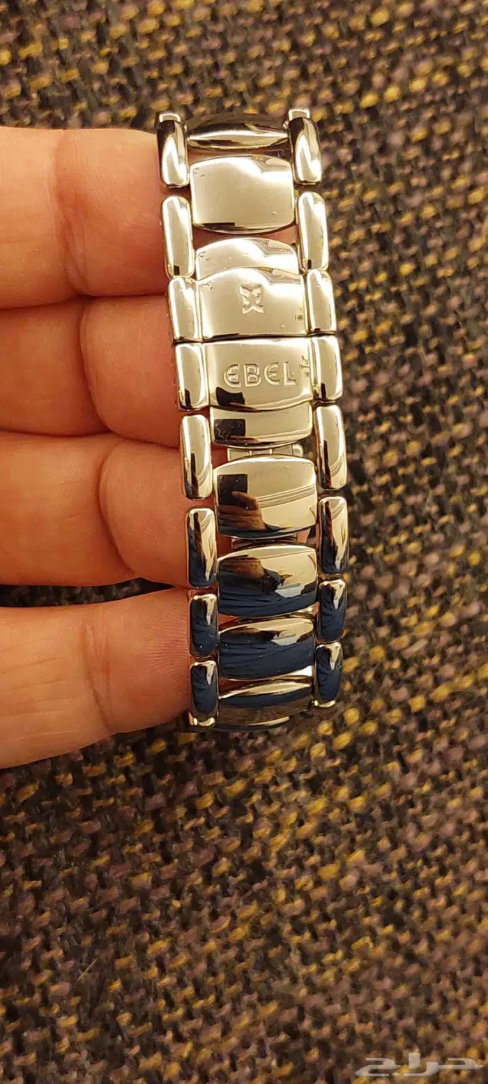 ساعة الماس اصلي نوع ايبل EBEL نسائية سويسرية أصلية 1