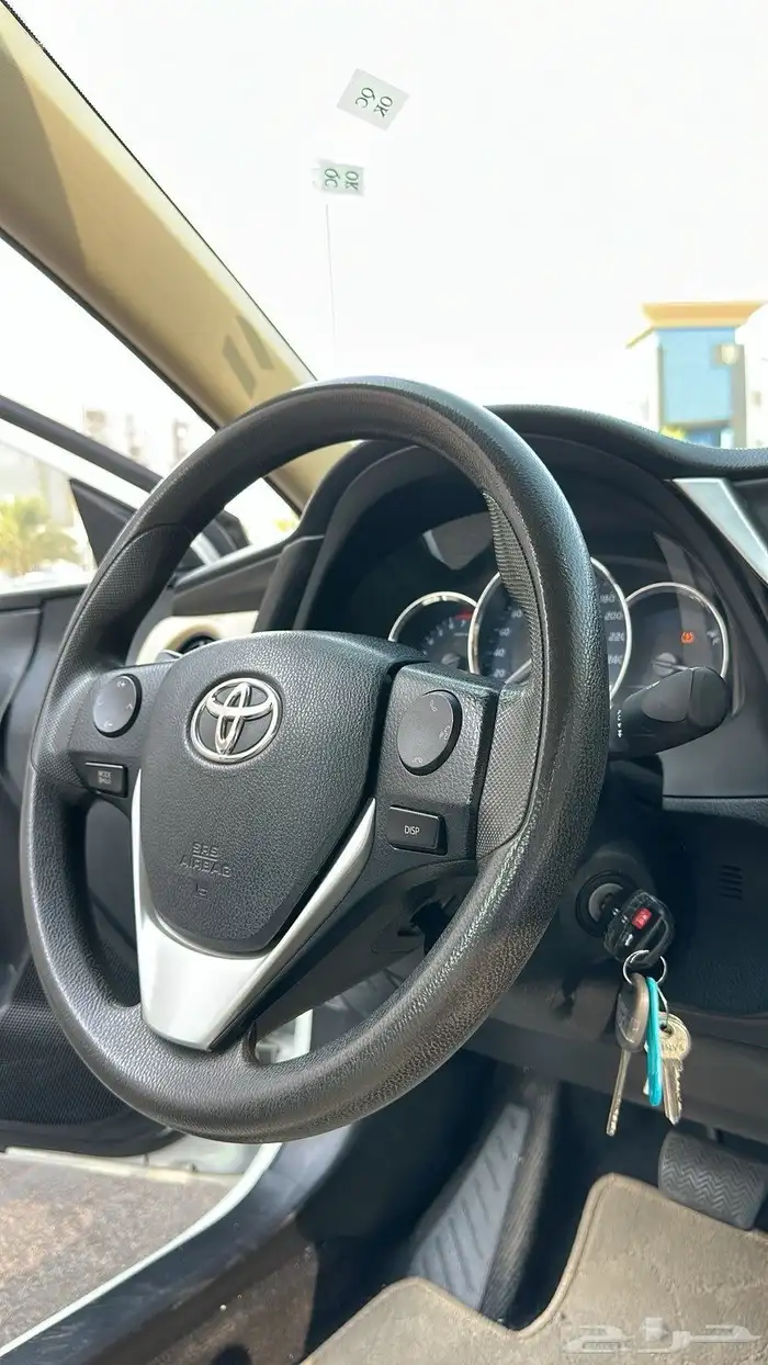 تايوتا كورلا 2019 مخزنة بحالة الوكالة 7