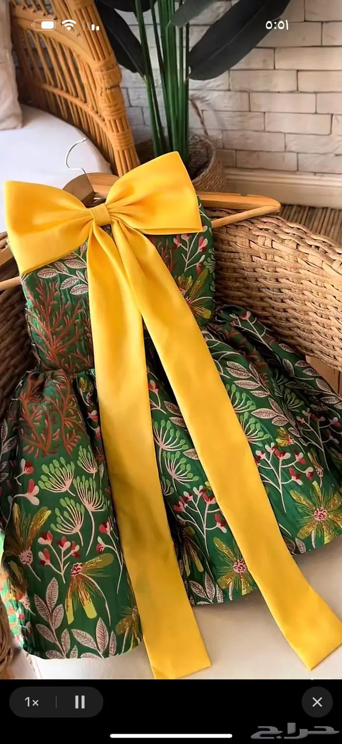 فستان أطفال عمر 4 سنوات 1