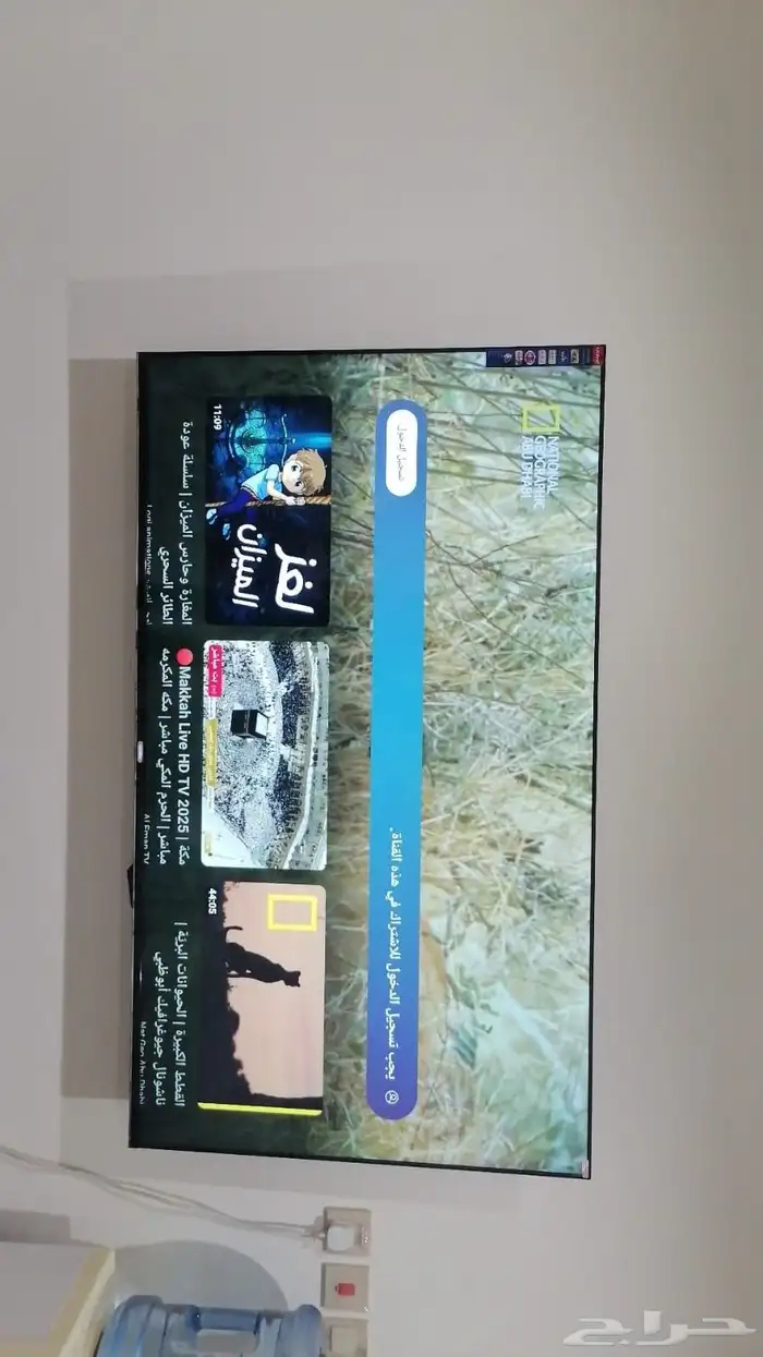 شاشه 70 بوصه اسمارت شبه جديده بي كيسه 4