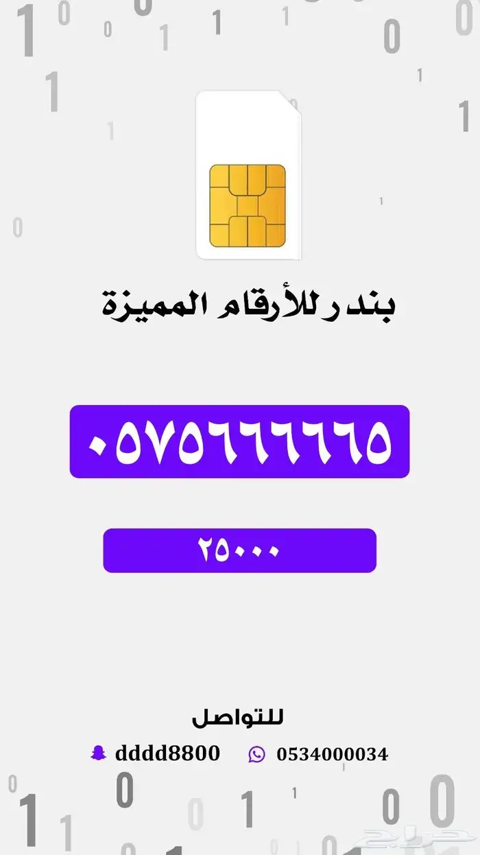 ارقام خماسية مميزة جدا جدا 7