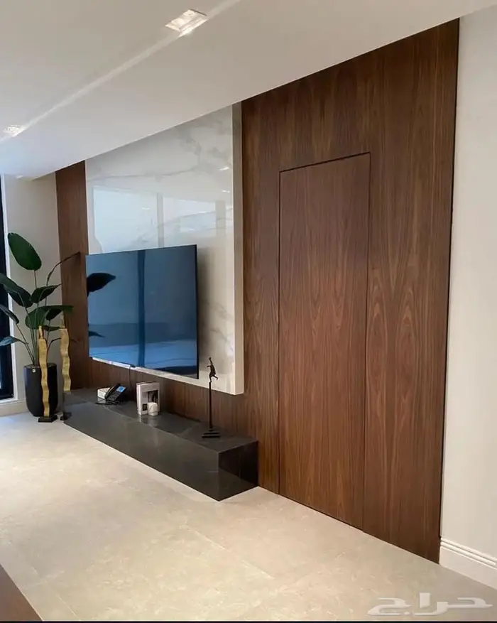 ابواب خشب مودرن 0