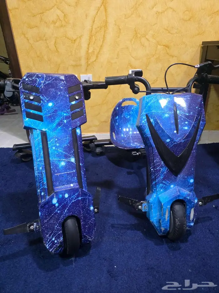 درفت عدد 2 ودراجات هوائية عدد 4 2