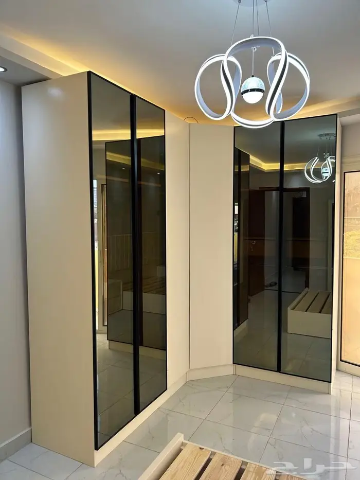 دواليب وغرف ملابس  تفصيل  من الخشب الشيبورد 4