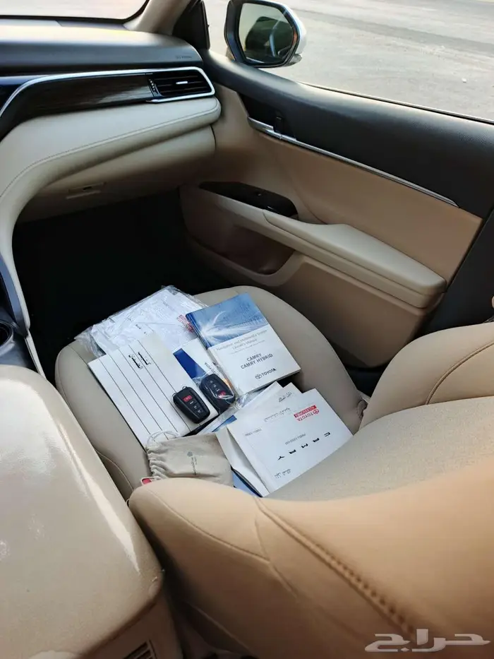 كامري 2018نظيفه وعلى الشرط والفحص 4