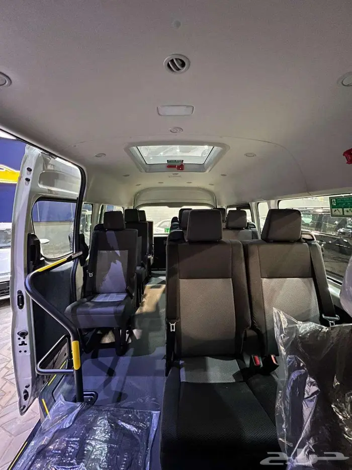 تويوتا هاي اس ركاب قير عادي اوتوماتيك ديزل 2026 12