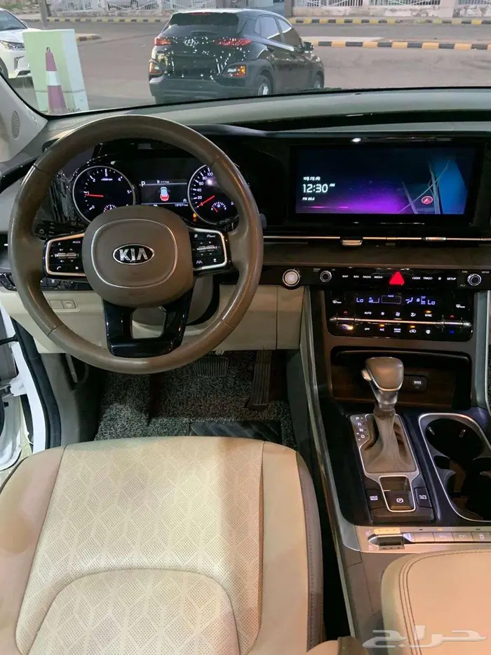 كيا كرنفال 2021 ديزل ابواب كهرباء رادار نقاط عمياء 11