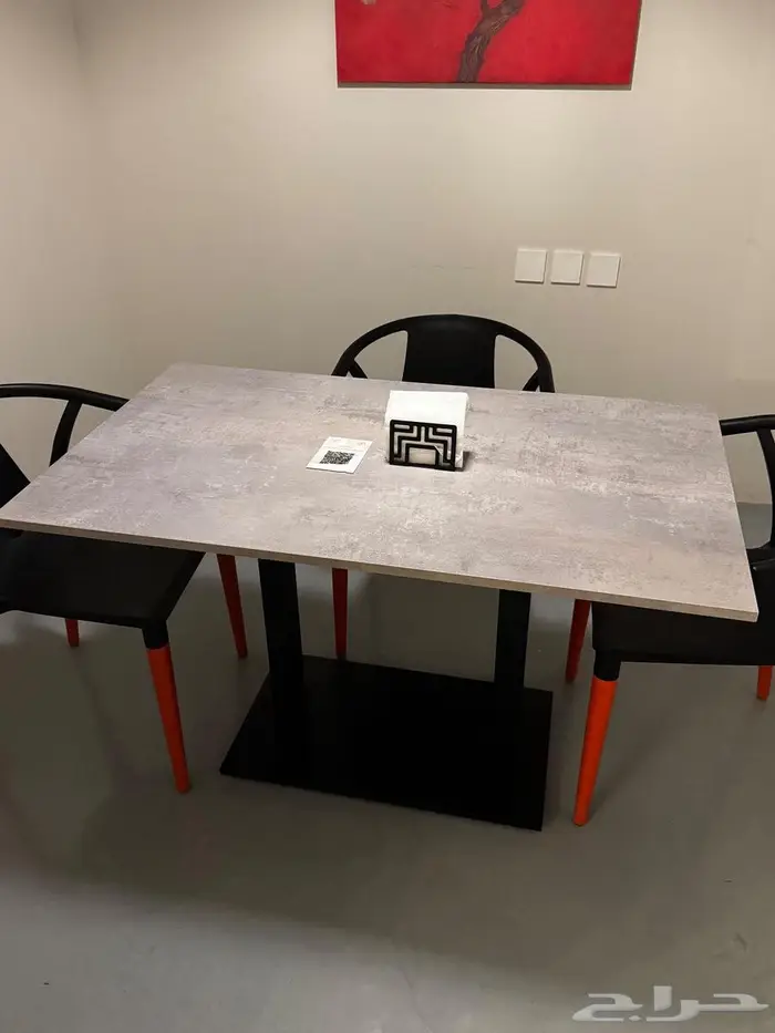 كراسي وطاويل مطعم جودة عالية استخدام سنة 2