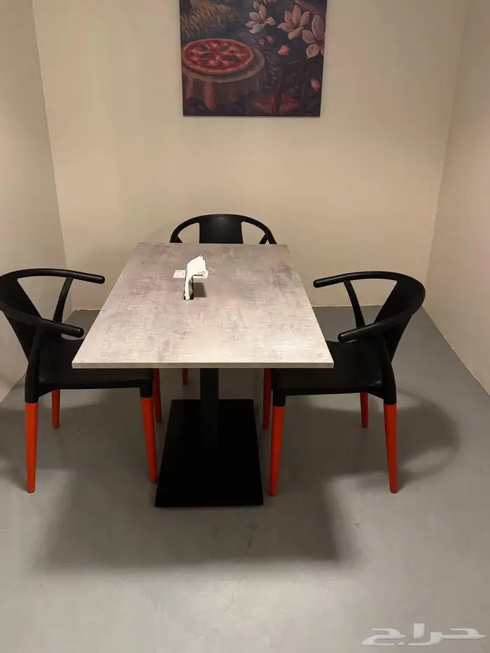 كراسي وطاويل مطعم جودة عالية استخدام سنة 1