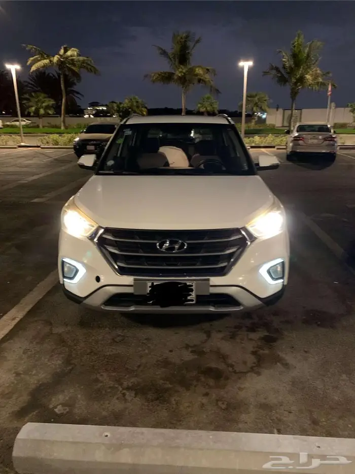 هيونداي كريتا 2020   نص فل   ممشى قليل   حالة ممتازة 2