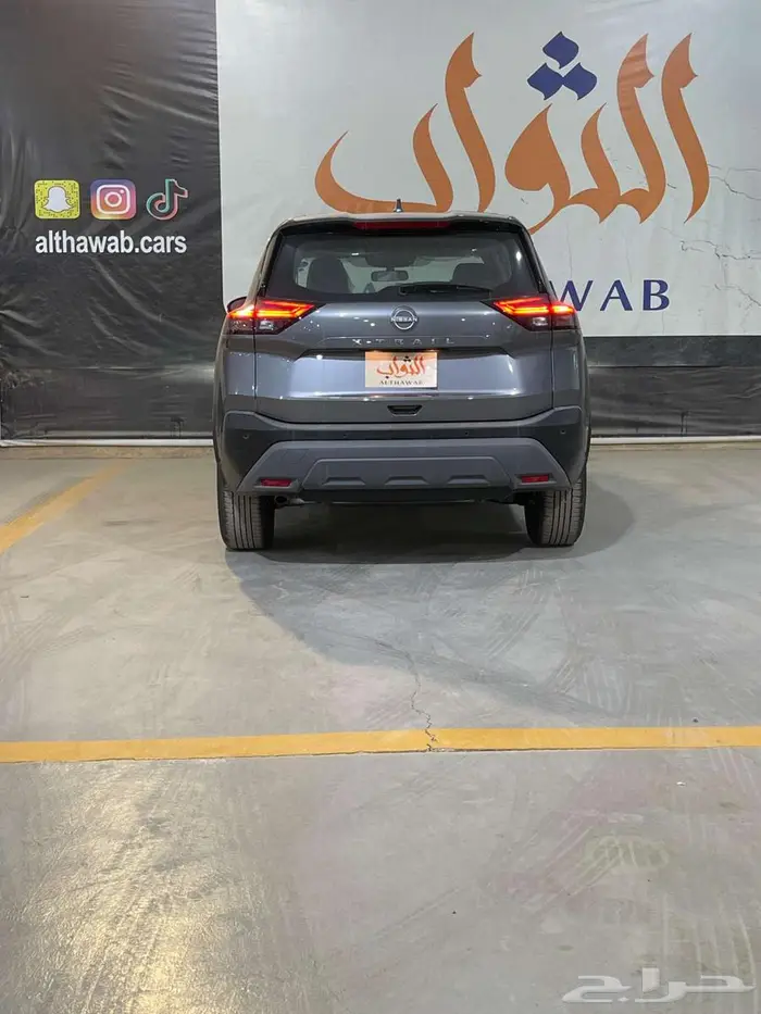 اكس تريل ستاندر 7 راكب بدون دبل ابيض ورمادي 2026 5