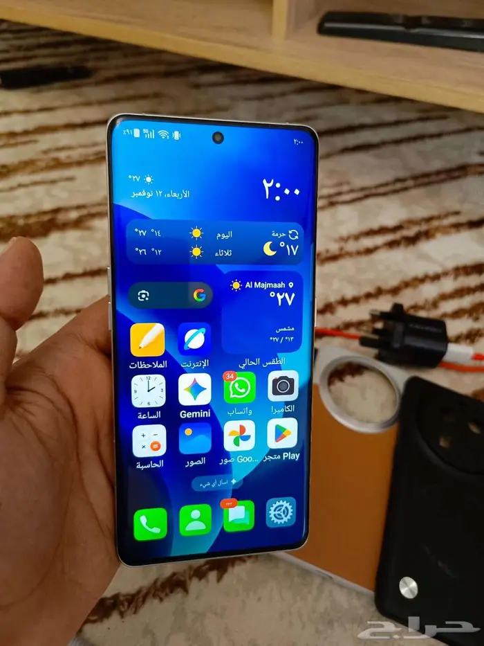 oppo find x6 pro جلد بني 7