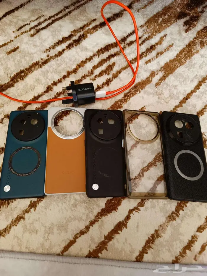 oppo find x6 pro جلد بني 3