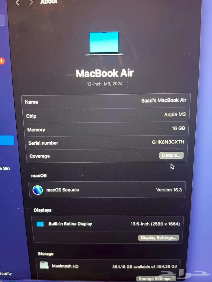 Macbook Air 3