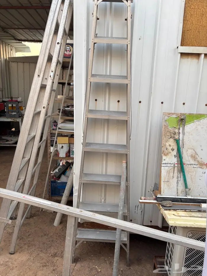 كرفانات وسلالم المنيوم ودسك تقطيع للبيع 14