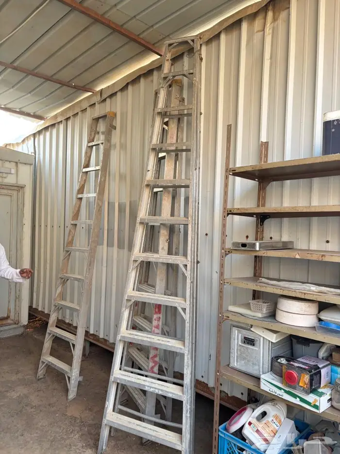 كرفانات وسلالم المنيوم ودسك تقطيع للبيع 17