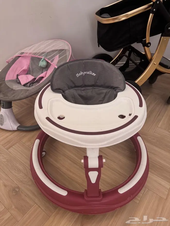 عربية أطفال ومشاية وكرسي 1