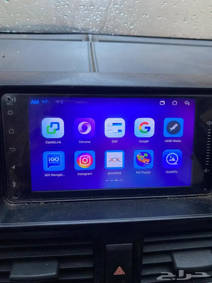 شاشه سياره للبيع نظيفه 2