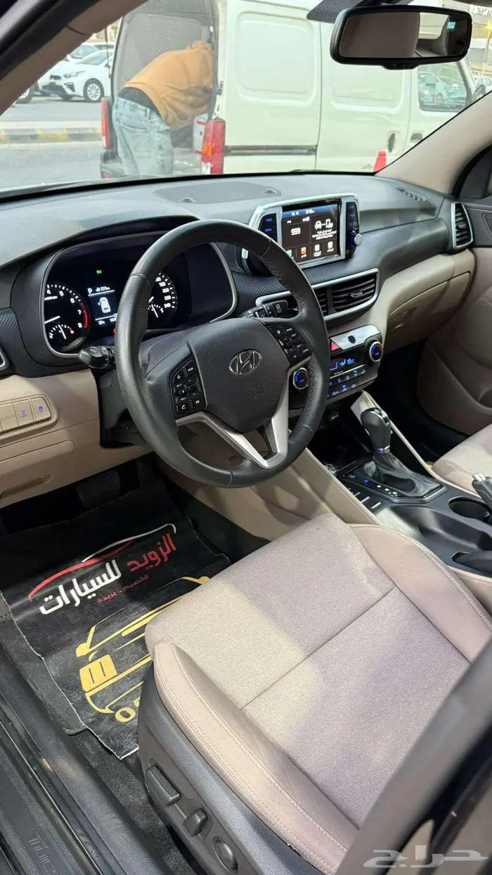 توسان 2021 دبل عداد50 ألف فقط سعودي فل كامل 11