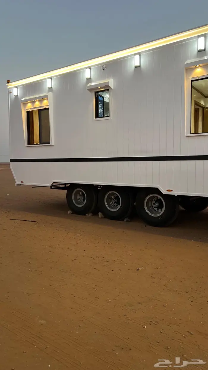 كرفانه 19 متر في عرض 4 ونص ثلاث محاور 5