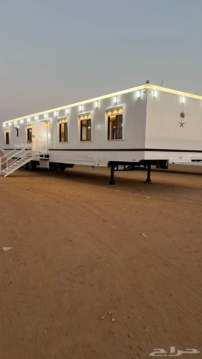 كرفانه 19 متر في عرض 4 ونص ثلاث محاور 0