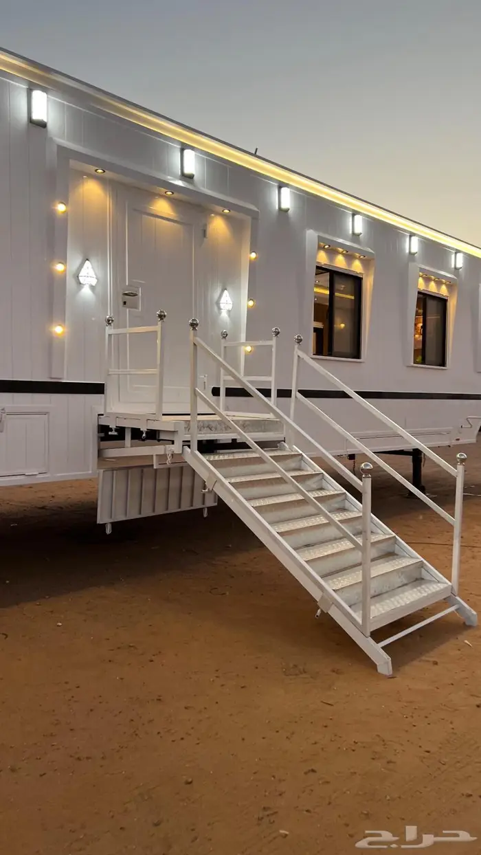 كرفانه 19 متر في عرض 4 ونص ثلاث محاور 4