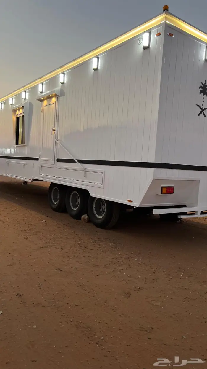 كرفانه 19 متر في عرض 4 ونص ثلاث محاور 8