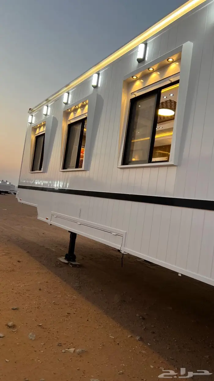 كرفانه 19 متر في عرض 4 ونص ثلاث محاور 10