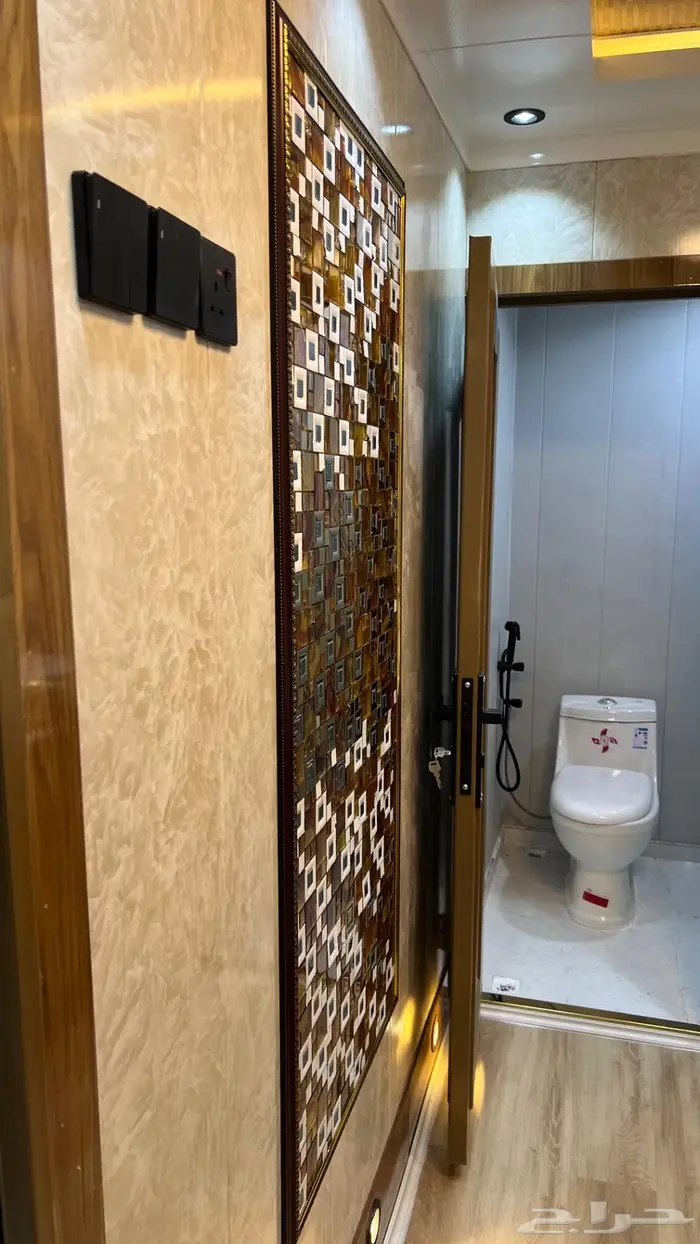 كرفانه 19 متر في عرض 4 ونص ثلاث محاور 12