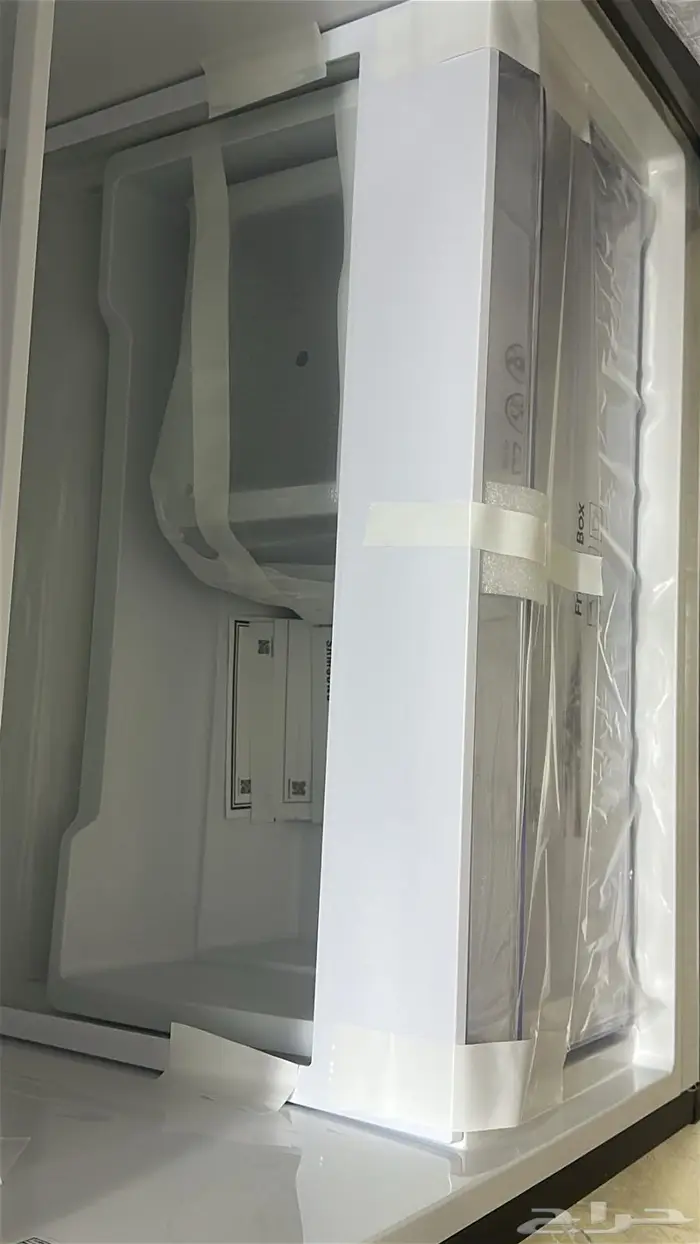 ثلاجة بابين بفريزر علوي سامسونج 13.4قدم 380لتر  استيل 2