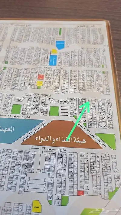 للبيع نص ارض في مخطط حي النور 6ج س الجزء أ مساحه 250متر ش16م index