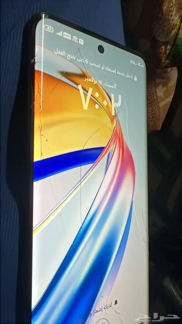 هونر اكس 9P. مكسور من الشاشه الاماميه والكامير 1