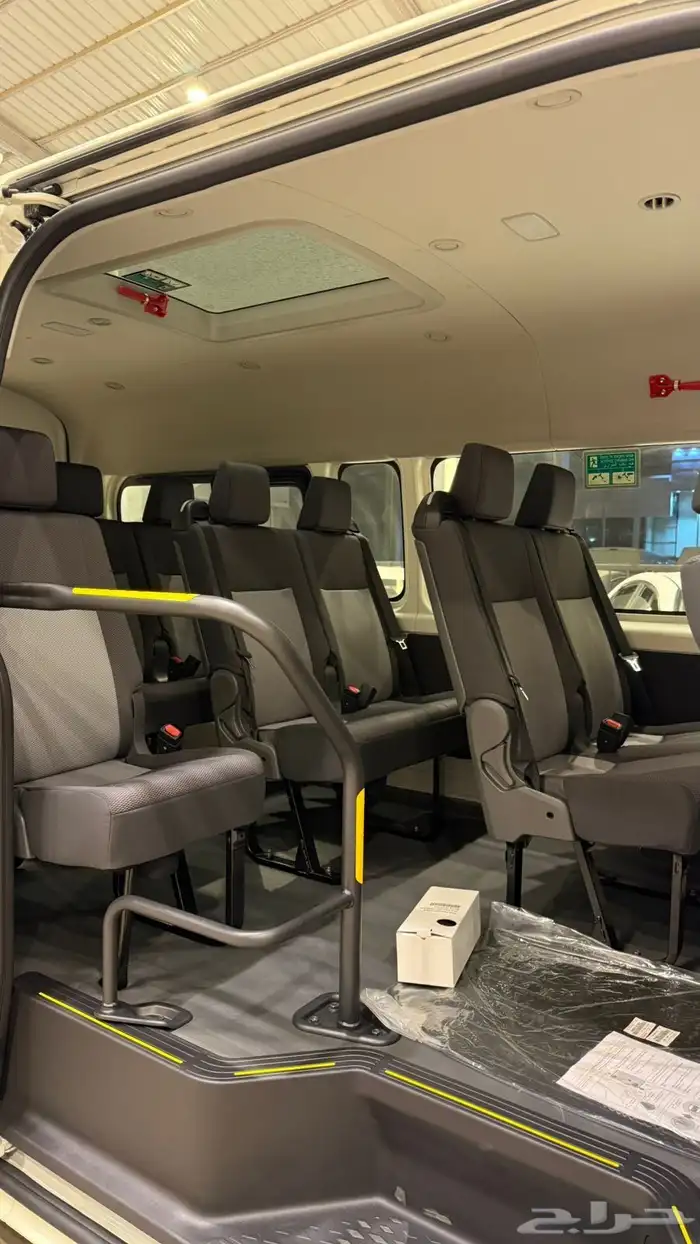 تويوتا باص هايس ديزل 2026 قير عادي 13 راكب( باقل سعر ) 8