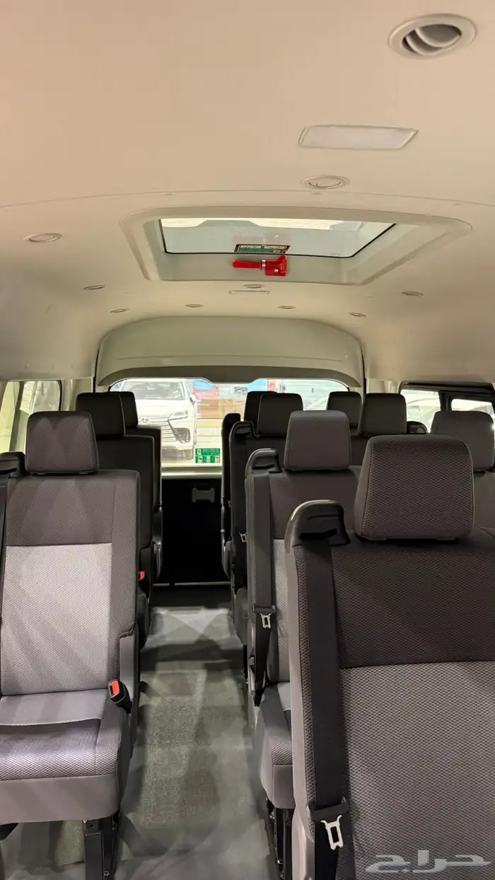 تويوتا باص هايس ديزل 2026 قير عادي 13 راكب( باقل سعر ) 9