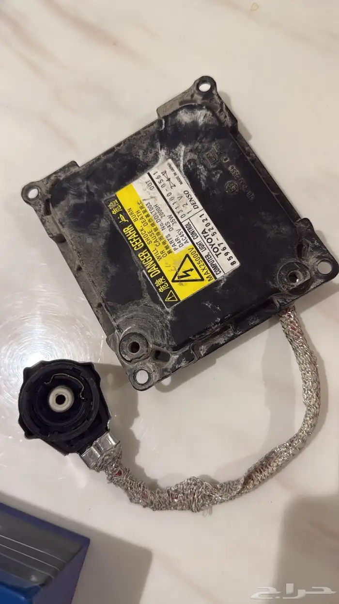 شمعات ليد D4 جديدة تركب على لكزس es ومحول مستعمل 2