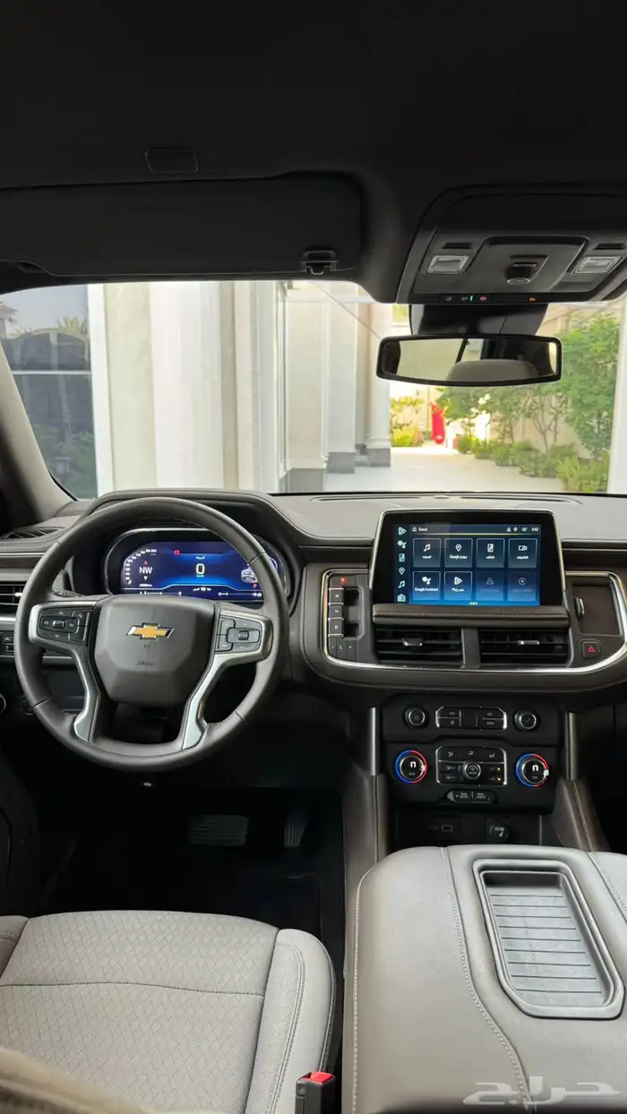 شفروليه تاهو LT بدون دبل بحالة الوكالة 2023 7