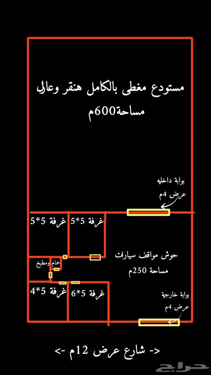 حوش للايجار 0