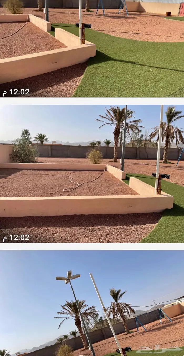 للبيع بالسفن استراحه بصك زراعي مستقل بحائل 3