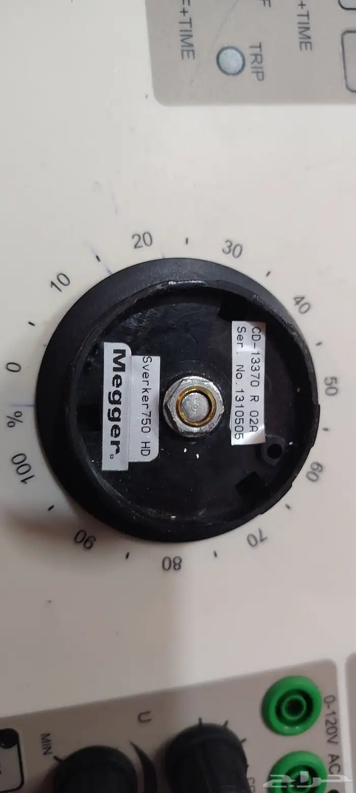 MEGGER SVERKER 750 ميجر سفركر 3