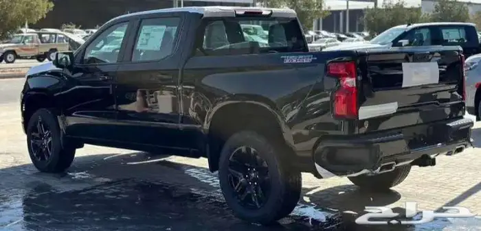 شيفورليه سلفرادو تريل بوس غمارتين 2025 اللون الاسود الملكي 4