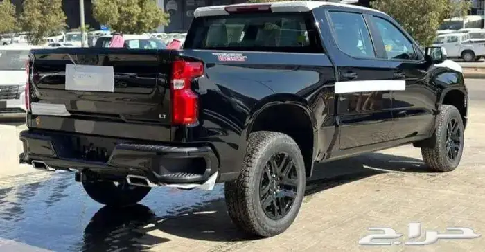 شيفورليه سلفرادو تريل بوس غمارتين 2025 اللون الاسود الملكي 6