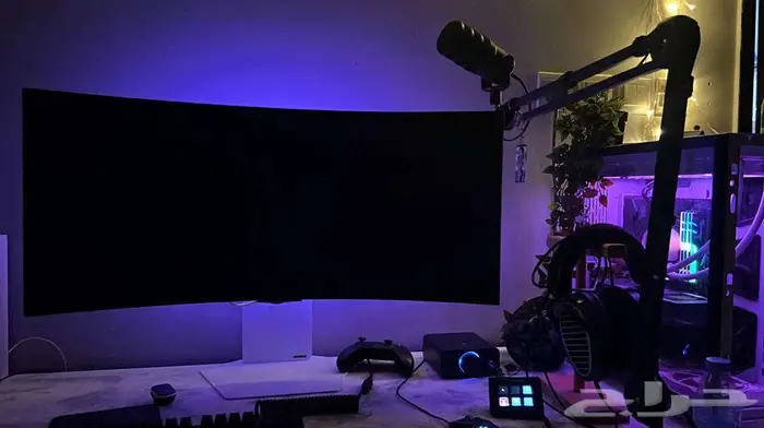 شاشة oled lg ultragear 2k الترا وايد 0