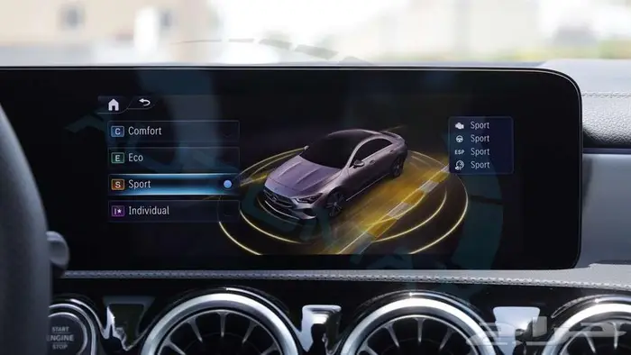 مرسيدس بنز CLA 200 AMG Coupe 2026 خليجي اصفار مع ضمان الوكيل 12