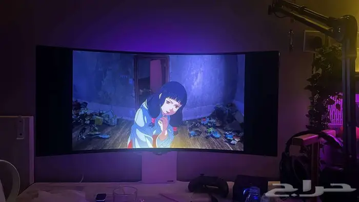 شاشة oled lg ultragear 2k الترا وايد 4